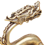 Maxbell Dragon Statue Collection Brass Feng Shui Decor for Tabletop Study Room Decor