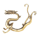 Maxbell Dragon Statue Collection Brass Feng Shui Decor for Tabletop Study Room Decor