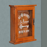 Maxbell Key Box Key Rack with Hooks Key Hanger Key Organizer for Hallway Garage Door