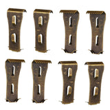 Maxbell 8x Brick Hanger Easy Installation Metal Picture Hangers for Hanging Outdoors