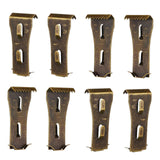 Maxbell 8x Brick Hanger Easy Installation Metal Picture Hangers for Hanging Outdoors