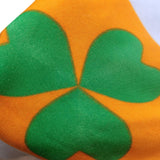 Maxbell ST. Patrick’S Day Flag Irish Flag Shamrock Bunting Fan Flag for Home Room