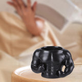 Maxbell Ceramic Mug Ornament Coffee Mug for Hot or Cold Drink Beverage Men Black