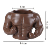 Maxbell Ceramic Mug Ornament Coffee Mug for Hot or Cold Drink Beverage Men Coffee