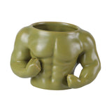 Maxbell Ceramic Mug Ornament Coffee Mug for Hot or Cold Drink Beverage Men Green