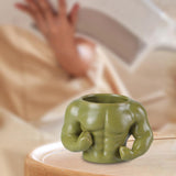 Maxbell Ceramic Mug Ornament Coffee Mug for Hot or Cold Drink Beverage Men Green