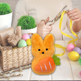 Easter Rabbit Stuffed Animal Couch Bed Easter Bunny Plush Toy for Boys Girls