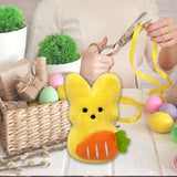 Easter Rabbit Stuffed Animal Couch Bed Easter Bunny Plush Toy for Boys Girls