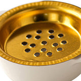 Maxbell Ceramic Incense Burner Ash Absorber for Desktop Home Office Decoration Hotel