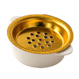 Maxbell Ceramic Incense Burner Ash Absorber for Desktop Home Office Decoration Hotel