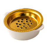 Maxbell Ceramic Incense Burner Ash Absorber for Desktop Home Office Decoration Hotel