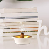 Maxbell Ceramic Incense Burner Ash Absorber for Desktop Home Office Decoration Hotel