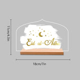 Maxbell Eid AL Adha Table Sign Ramadan Eid Mubarak Decoration for Kitchen Home Decor