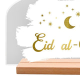 Maxbell Eid AL Adha Table Sign Ramadan Eid Mubarak Decoration for Kitchen Home Decor