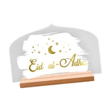 Maxbell Eid AL Adha Table Sign Ramadan Eid Mubarak Decoration for Kitchen Home Decor