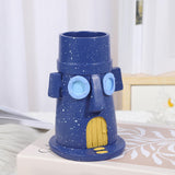 Maxbell Cartoon Makeup Brush Holder Pencil Holder Polyresin for Living Room Portable