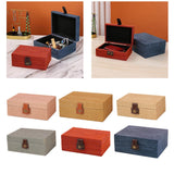 Maxbell Storage Box Portable for Villa Decoration Model Room Decoration Home Storage Small Rose