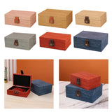Maxbell Storage Box Portable for Villa Decoration Model Room Decoration Home Storage Small Rose