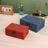 Maxbell Storage Box Portable for Villa Decoration Model Room Decoration Home Storage Small Rose