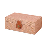 Maxbell Storage Box Portable for Villa Decoration Model Room Decoration Home Storage Small Rose