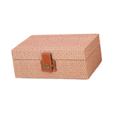Maxbell Storage Box Portable for Villa Decoration Model Room Decoration Home Storage Small Rose
