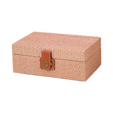 Maxbell Storage Box Portable for Villa Decoration Model Room Decoration Home Storage Small Rose