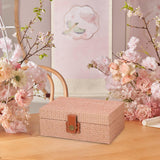 Maxbell Storage Box Portable for Villa Decoration Model Room Decoration Home Storage Small Rose