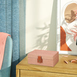 Maxbell Storage Box Portable for Villa Decoration Model Room Decoration Home Storage Small Rose