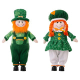 Maxbell ST Patricks Day Decoration ST.patrick’S Day Gnome Doll for Table Centerpiece Boy