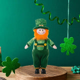 Maxbell ST Patricks Day Decoration ST.patrick’S Day Gnome Doll for Table Centerpiece Boy
