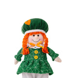 Maxbell ST Patricks Day Decoration ST.patrick’S Day Gnome Doll for Table Centerpiece Girl