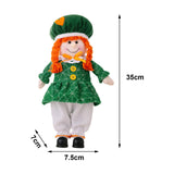 Maxbell ST Patricks Day Decoration ST.patrick’S Day Gnome Doll for Table Centerpiece Girl