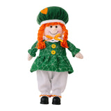 Maxbell ST Patricks Day Decoration ST.patrick’S Day Gnome Doll for Table Centerpiece Girl