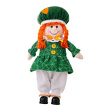 Maxbell ST Patricks Day Decoration ST.patrick’S Day Gnome Doll for Table Centerpiece Girl