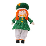 Maxbell ST Patricks Day Decoration ST.patrick’S Day Gnome Doll for Table Centerpiece Girl