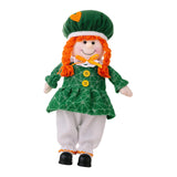 Maxbell ST Patricks Day Decoration ST.patrick’S Day Gnome Doll for Table Centerpiece Girl