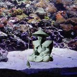 Maxbell Sandstone Statue Art Miniature Figurine for Micro Landscape Garden Flowerpot Style A