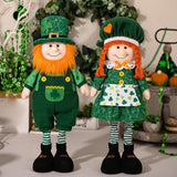 Maxbell ST. Patrick's Day Plush Doll, ST Patrick's Day Decoration for Bar Restaurant