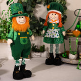 Maxbell ST. Patrick's Day Plush Doll, ST Patrick's Day Decoration for Bar Restaurant