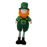 Maxbell ST. Patrick's Day Plush Doll, ST Patrick's Day Decoration for Bar Restaurant