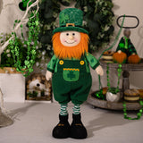 Maxbell ST. Patrick's Day Plush Doll, ST Patrick's Day Decoration for Bar Restaurant