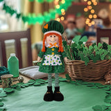 Maxbell ST. Patrick's Day Plush Doll, ST Patrick's Day Decoration for Bar Restaurant