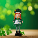 Maxbell ST. Patrick's Day Plush Doll, ST Patrick's Day Decoration for Bar Restaurant