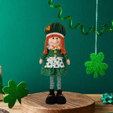 Maxbell ST. Patrick's Day Plush Doll, ST Patrick's Day Decoration for Bar Restaurant