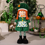 Maxbell ST. Patrick's Day Plush Doll, ST Patrick's Day Decoration for Bar Restaurant