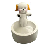 Maxbell Candle Stand Candle Base Resin Candle Holder Decor for Desktop Party Wedding Dog Shape