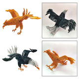 Maxbell Eagle Ornament Feng Shui Collection Hawk Figurine for Bookcase Shelf Shelves Golden