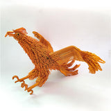 Maxbell Eagle Ornament Feng Shui Collection Hawk Figurine for Bookcase Shelf Shelves Golden