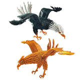 Maxbell Eagle Ornament Feng Shui Collection Hawk Figurine for Bookcase Shelf Shelves Golden