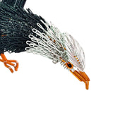 Maxbell Eagle Ornament Feng Shui Collection Hawk Figurine for Bookcase Shelf Shelves Black